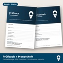 Prüfbuch + Monatsheft Feststellanlage (PDF-Bundle)